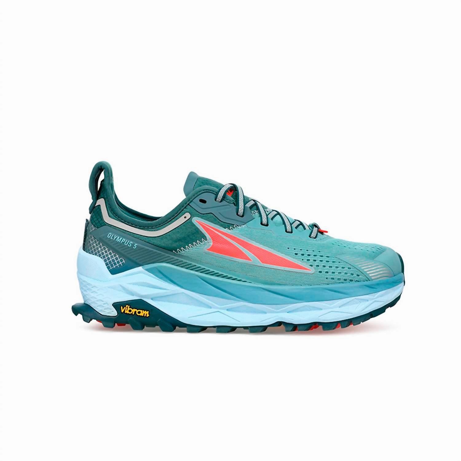 High quality standard Toe Women's Olympus 5 Trail Running Shoes In Dusty Teal