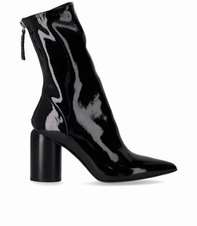 teenagers Roxy Black Heeled Ankle Boot