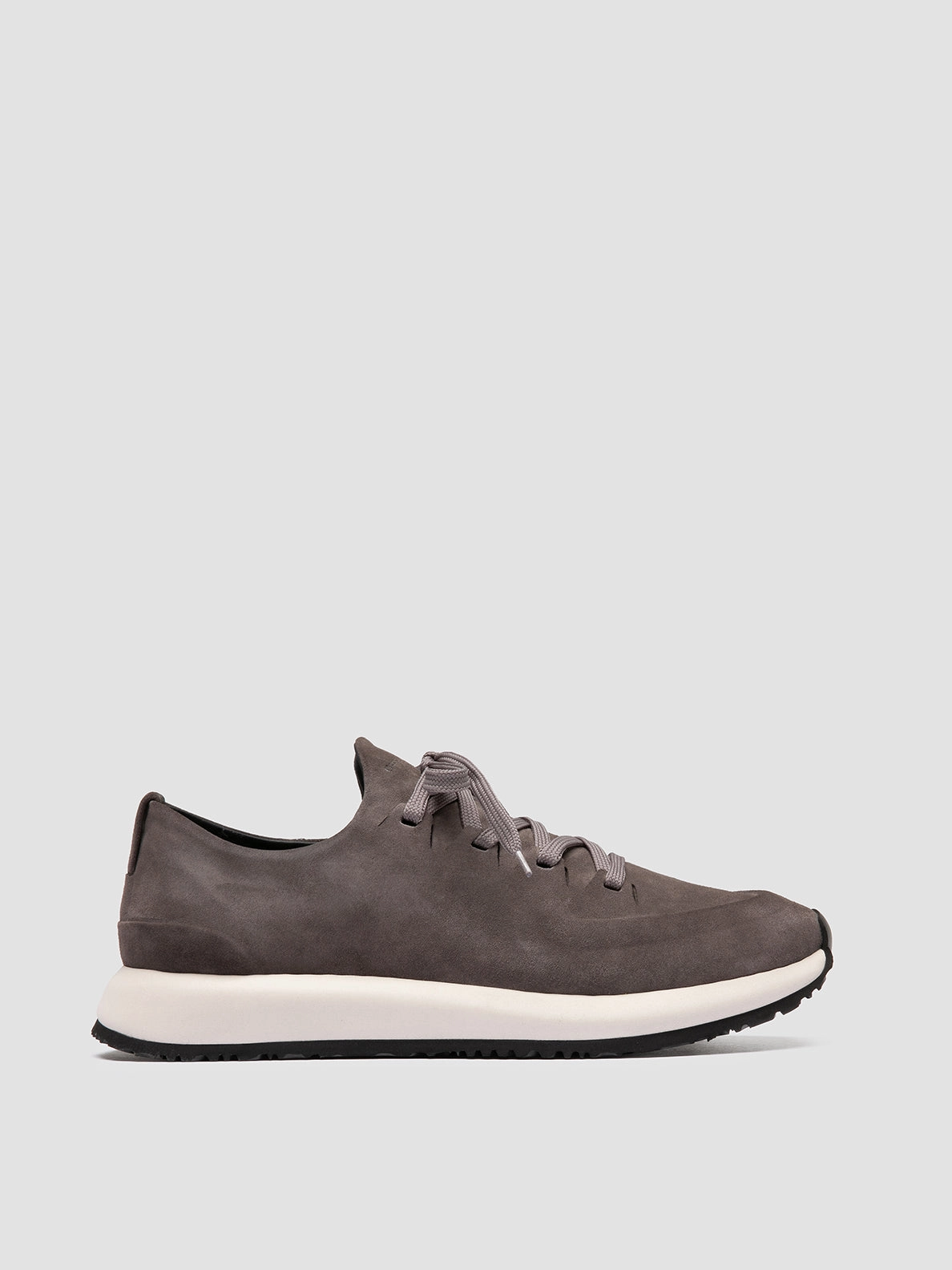 ENTIRE 001 - Grey Suede Low Top Sneakers EasyToMaintain