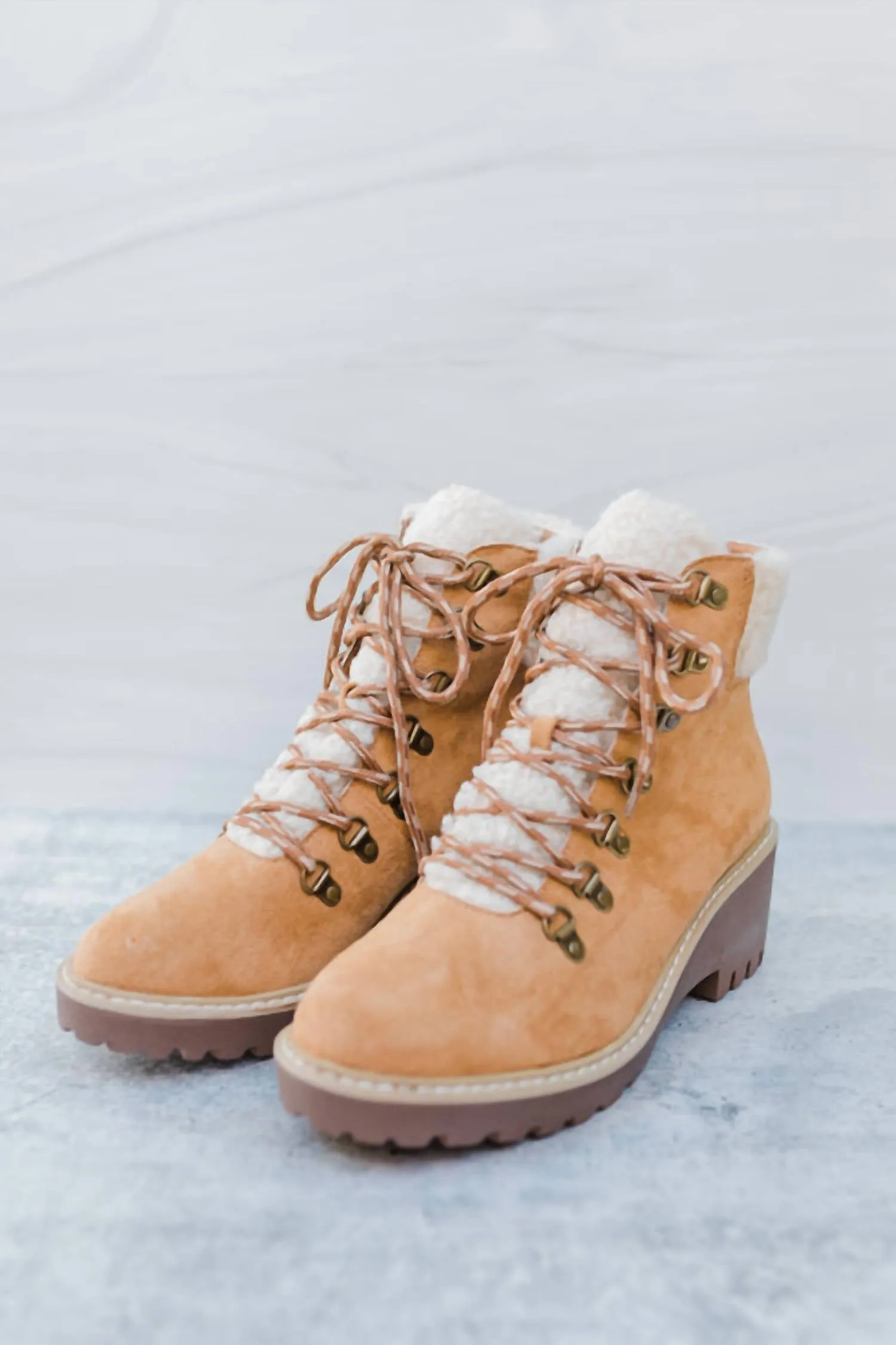 Steel Cap Women's Squad Bootie In Cognac