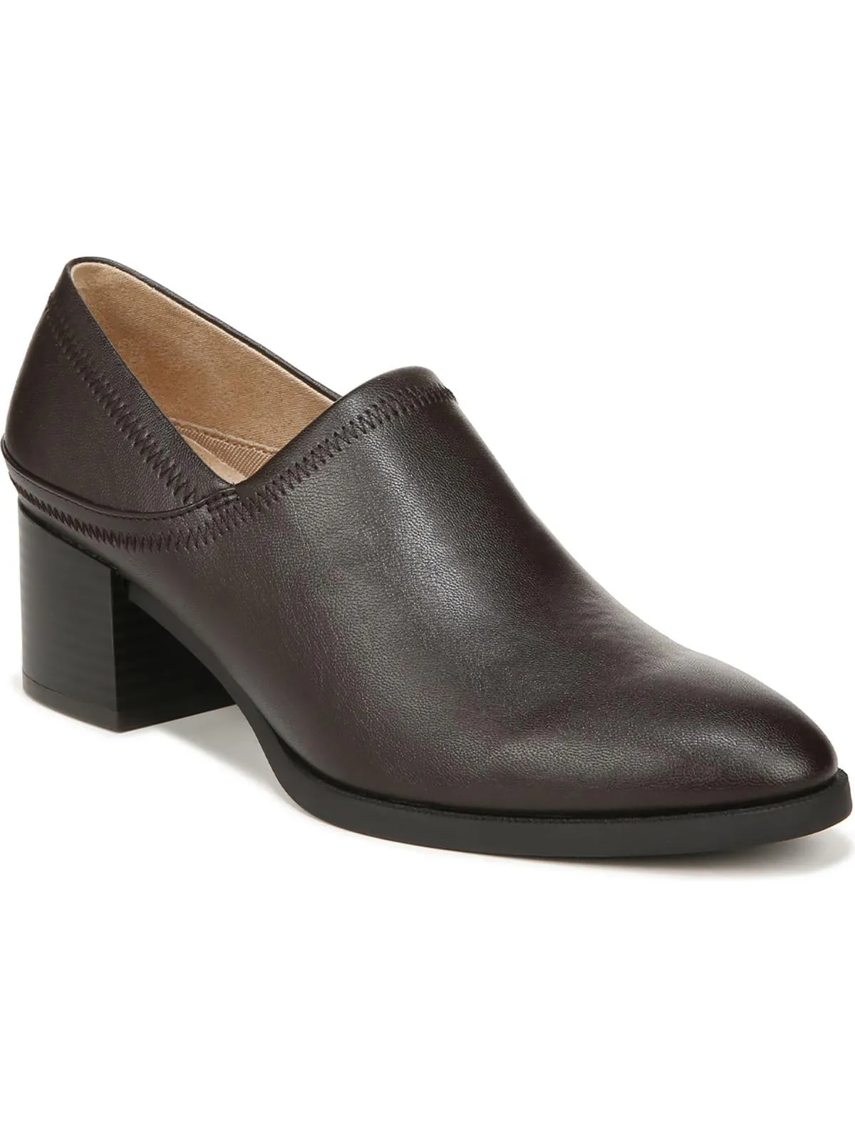 Urban Commute Wind Resistant Dina Womens Faux Leather Slip-On Booties