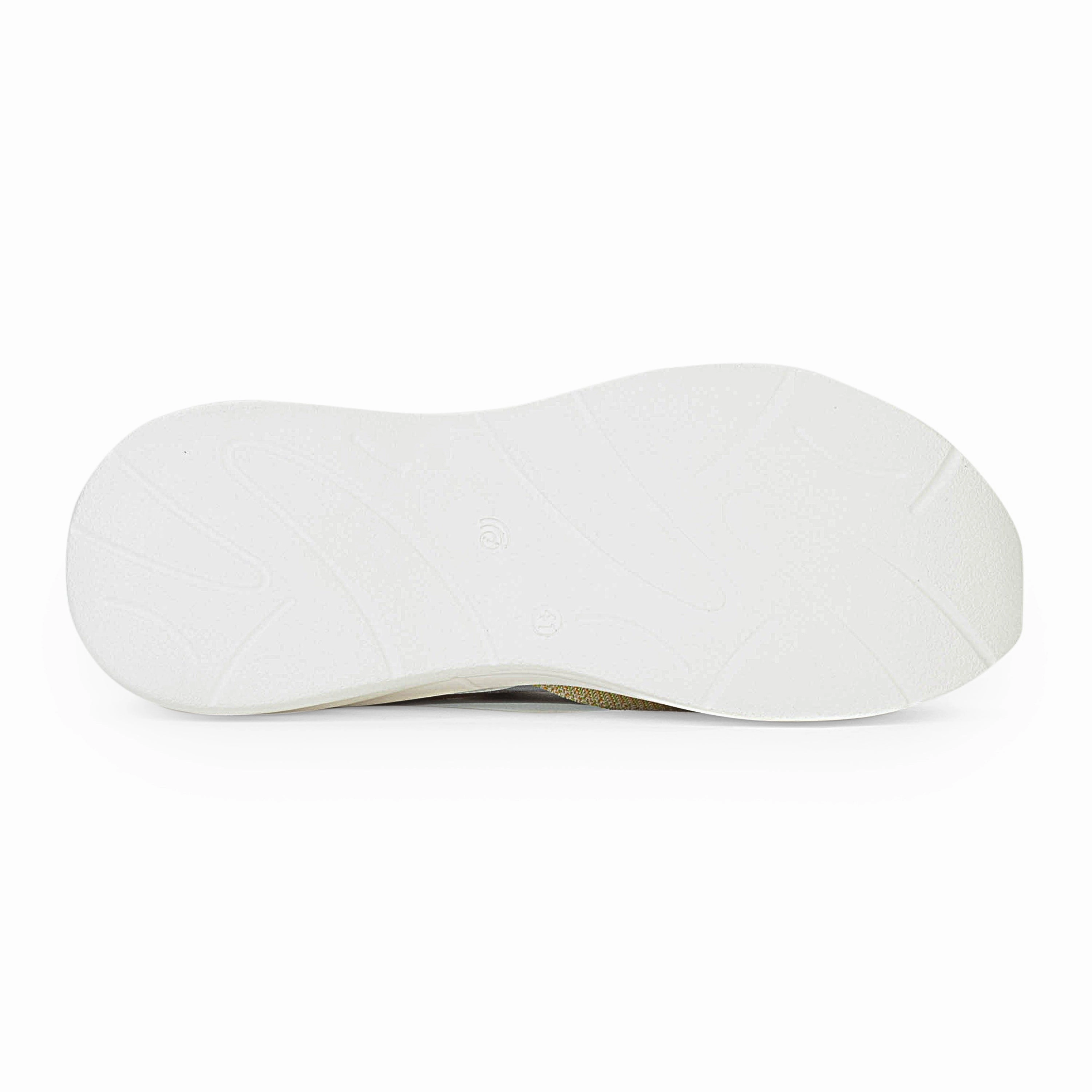 running in stadium tracks shoes DIDI NUDE WHITE SNEAKERS