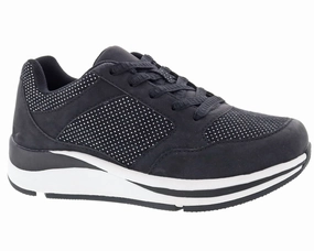 Women's Chippy Walking Shoes In Black Foldable Design