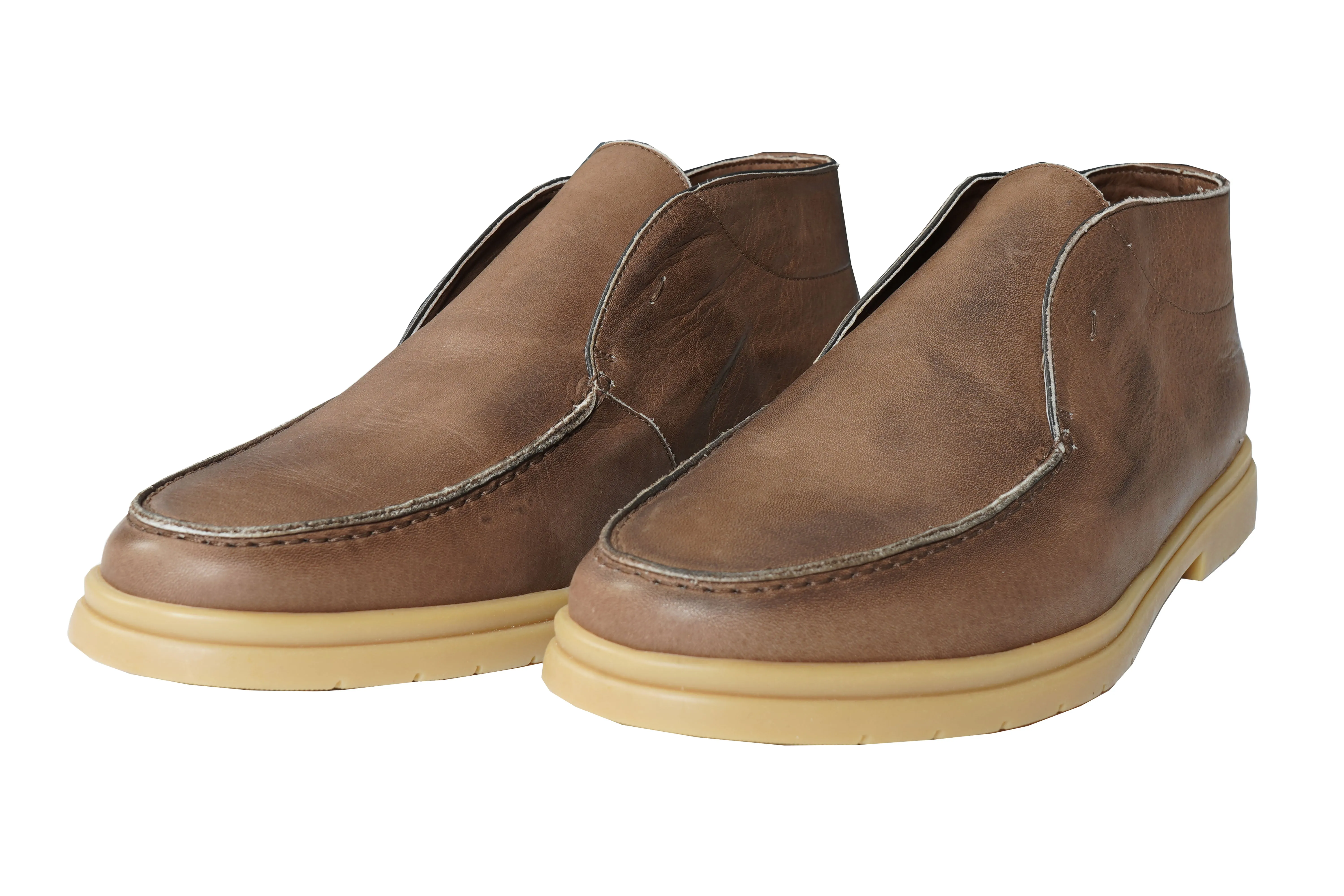 Andrea Ventura Shiny Leather Loafers Quick Travel Shoes Quick Flex Shoes