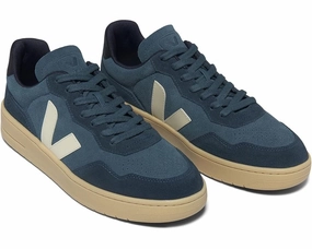 Veja V-90 VD0303848A Sneaker Women's California Leather Trainers Shoes VER183 Running Club Stripe