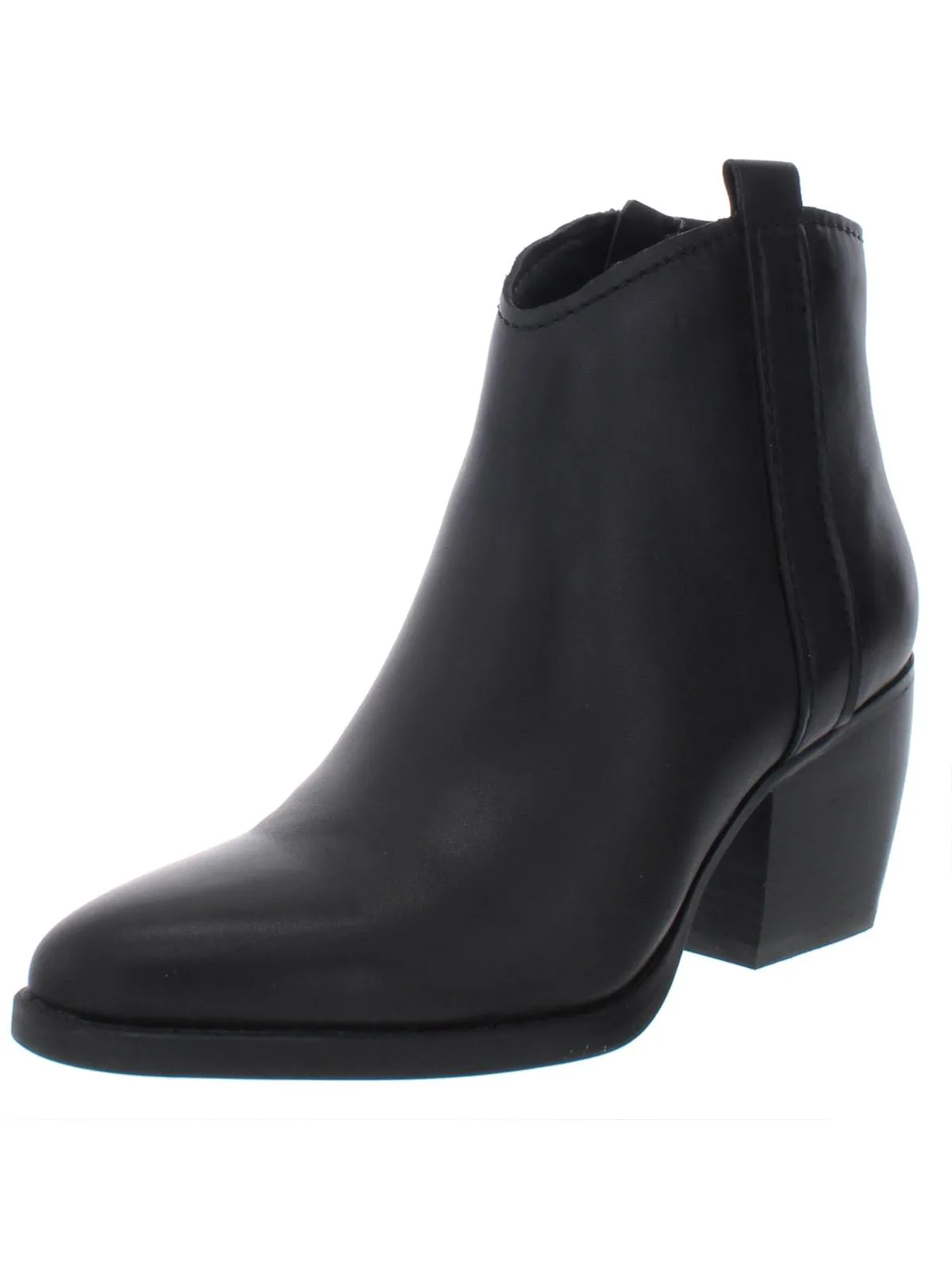 Elastic Fairmont Womens Leather Ankle Booties
