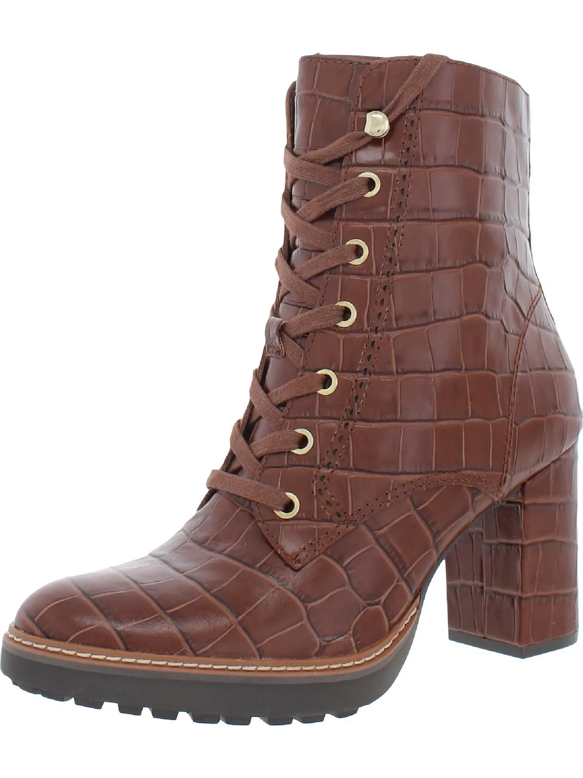 Callie Womens Leather Ankle Boots Low Profile Cold Climate