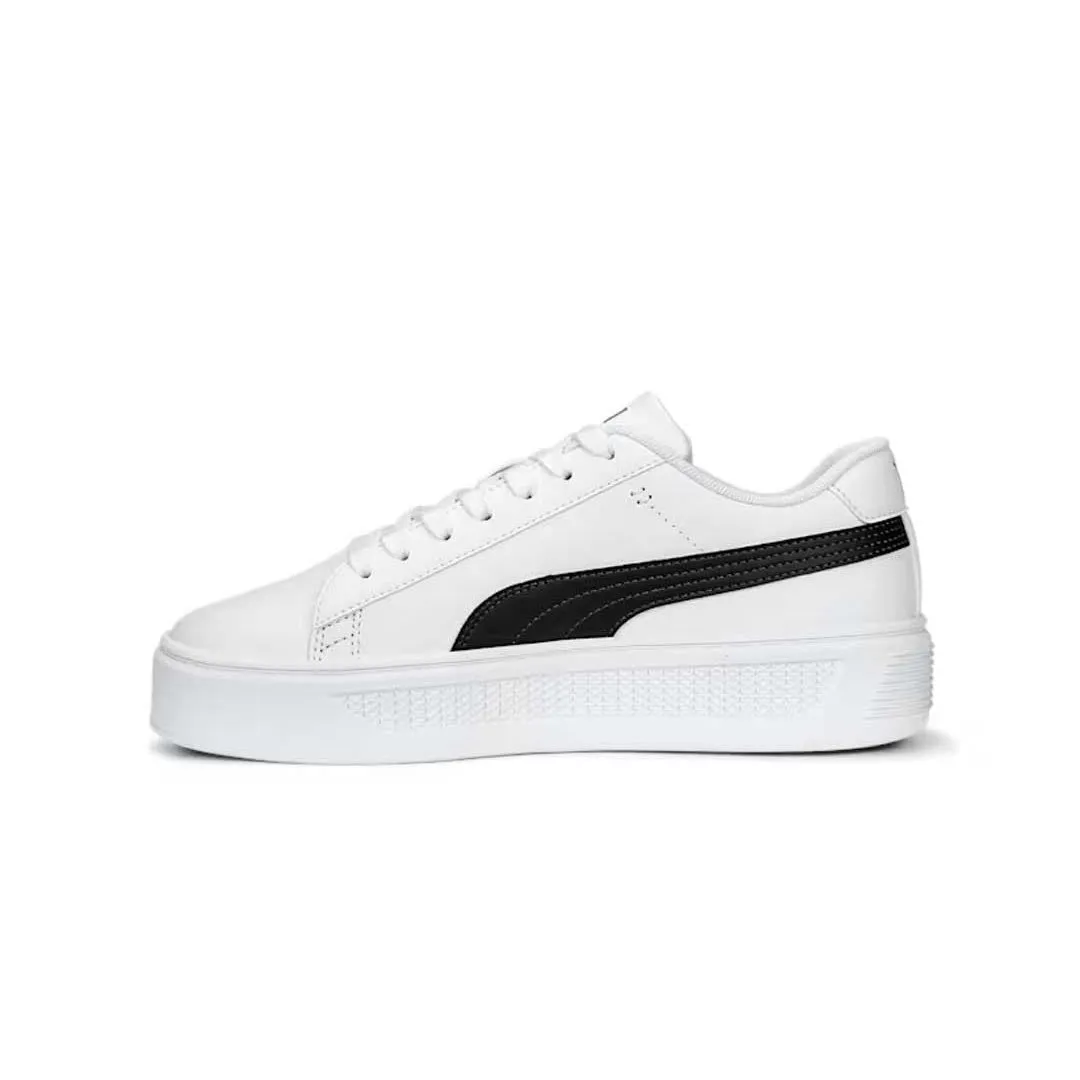 Anti   Abrasion Bounce Tech Puma - Women's Smash Platform v3 Shoes (390758 04)