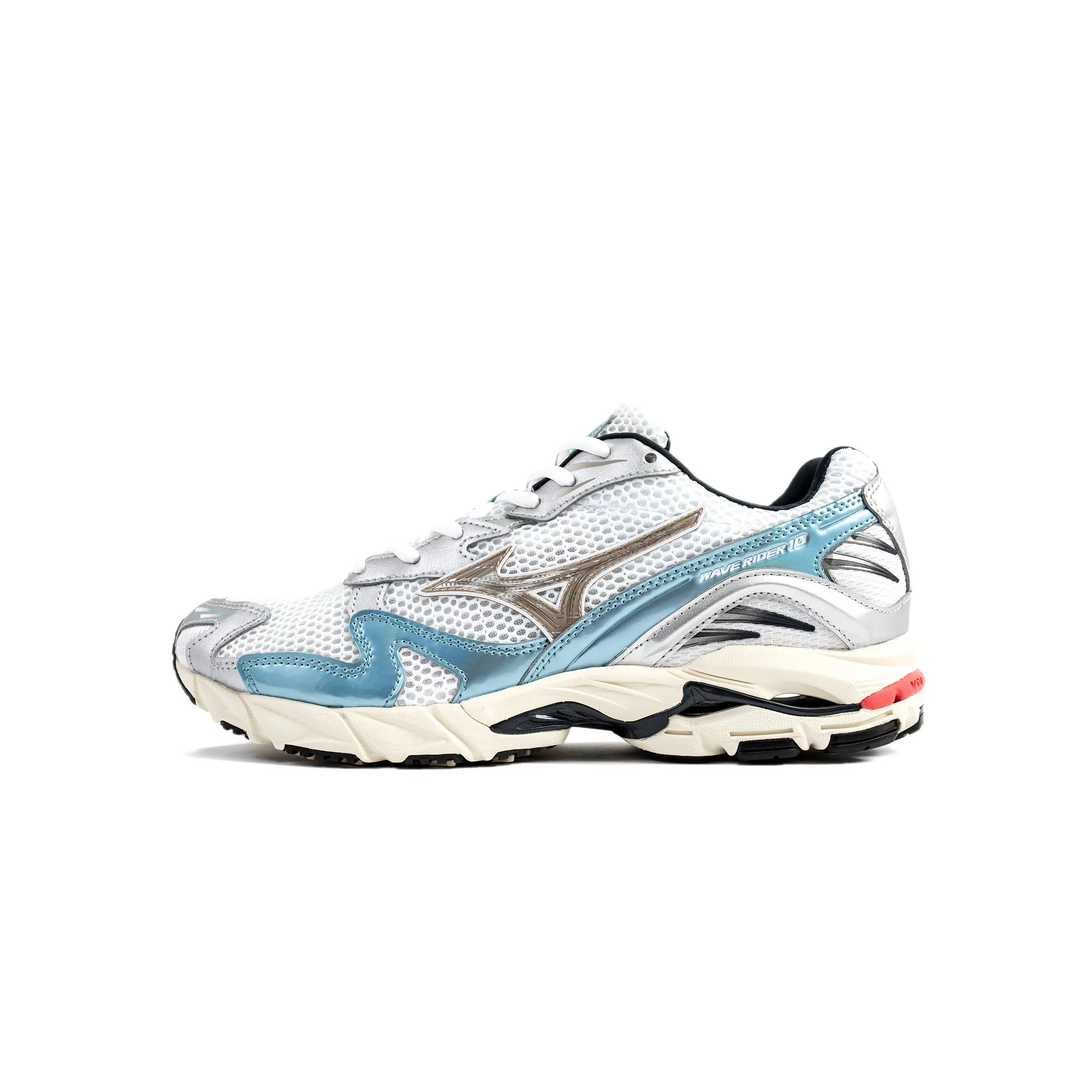 Mizuno Mens Wave Rider 10 Shoes Effortless Feel Smart Motion