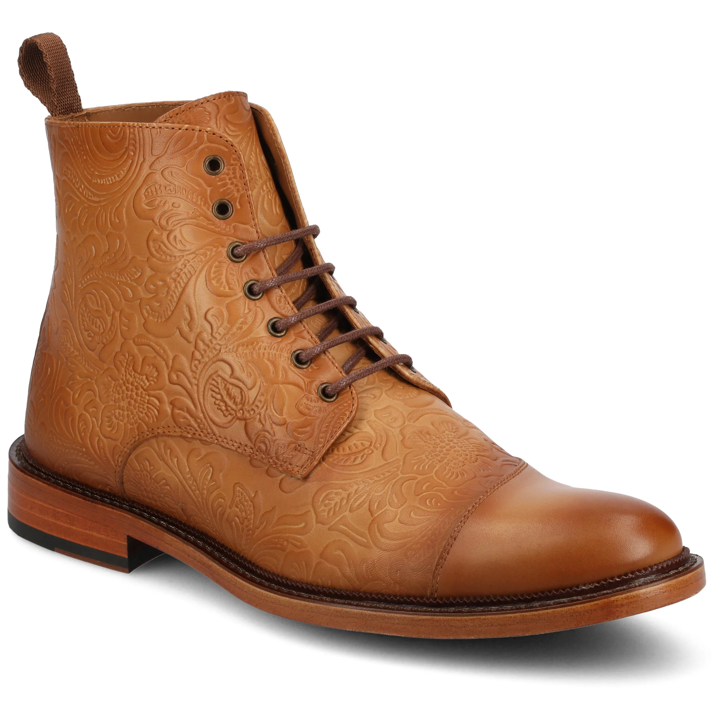 The Paris Boot Leather Upper Urban Adventure