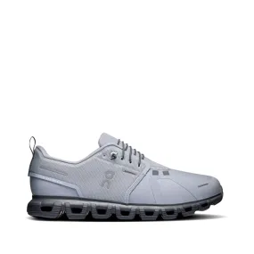 On Men's Cloud 6 Waterproof Sneaker in Alloy/Wolf Padded look