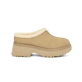 UGG? - Women's New Heights Cozy Clogs (1162510-MDSD) Hyperflex Groove Pattern Power Step