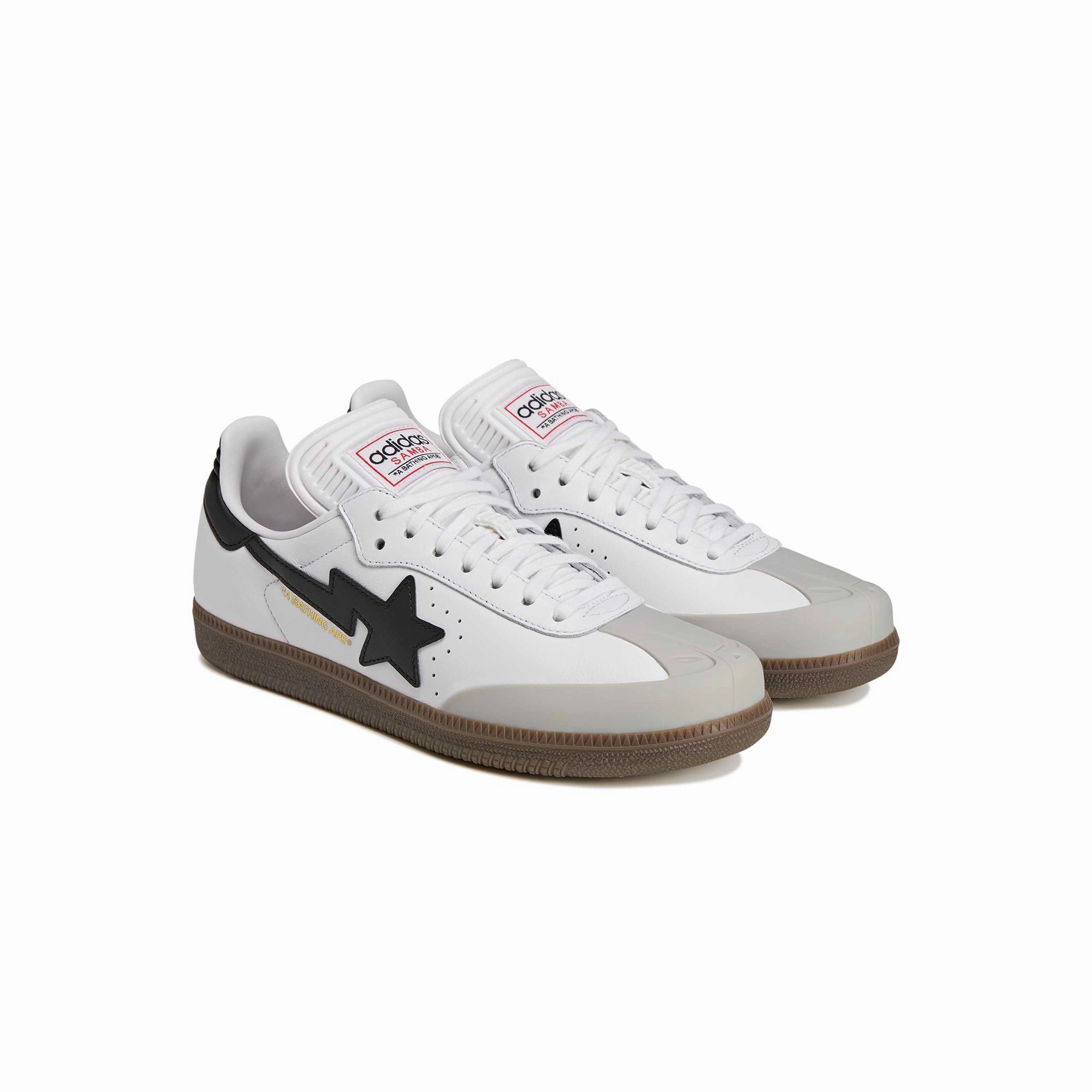 Adidas x Bape Mens Samba Shoes competitive running shoe function