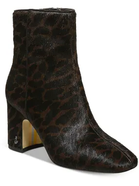 Eco Material All Day Wear Temperature Regulating Fawn Womens Dressy Leather Ankle Boots