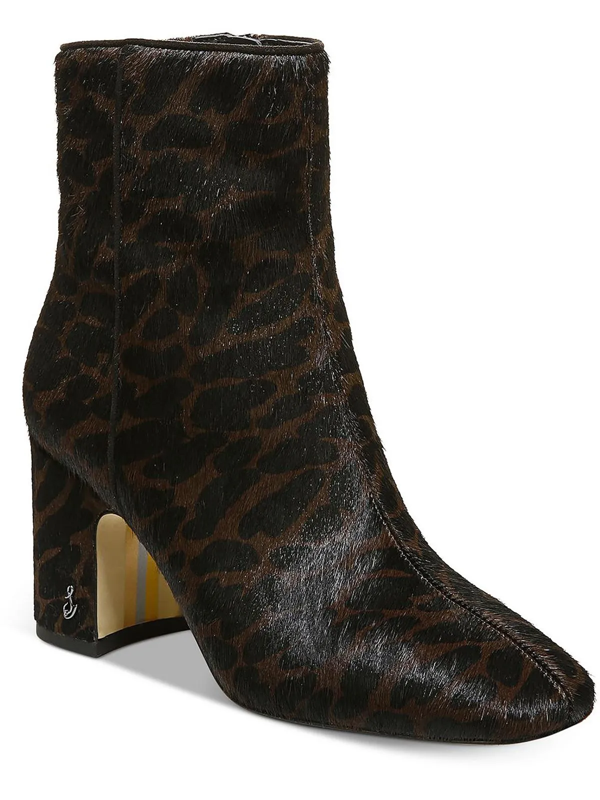 Eco Material All Day Wear Temperature Regulating Fawn Womens Dressy Leather Ankle Boots