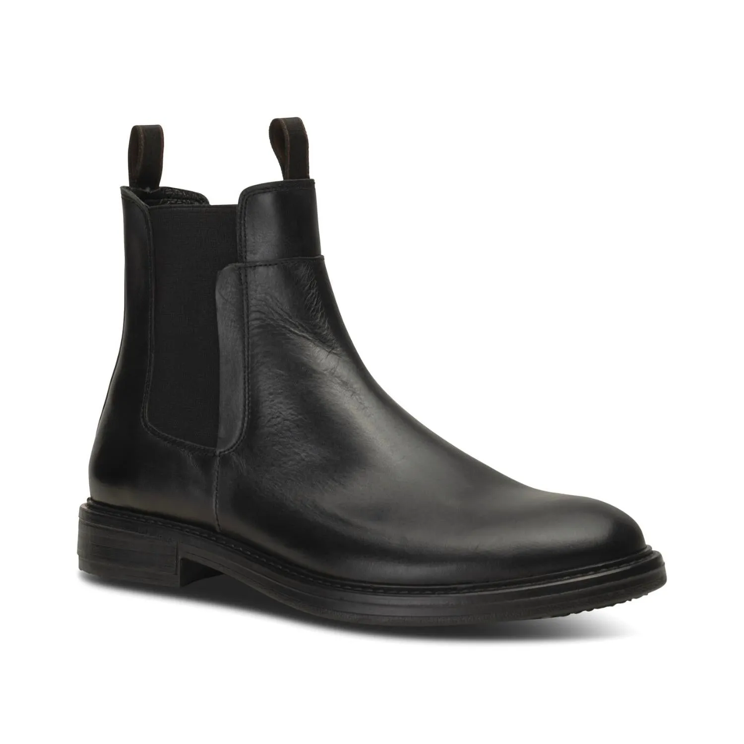 Men's Stanley Chelsea Boot In Black Thermal Core Snowy Path