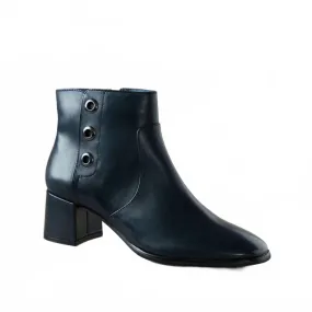 Women's Pilar Ankle Boot In Navy Blue Fashionable Comfort Blue Sky