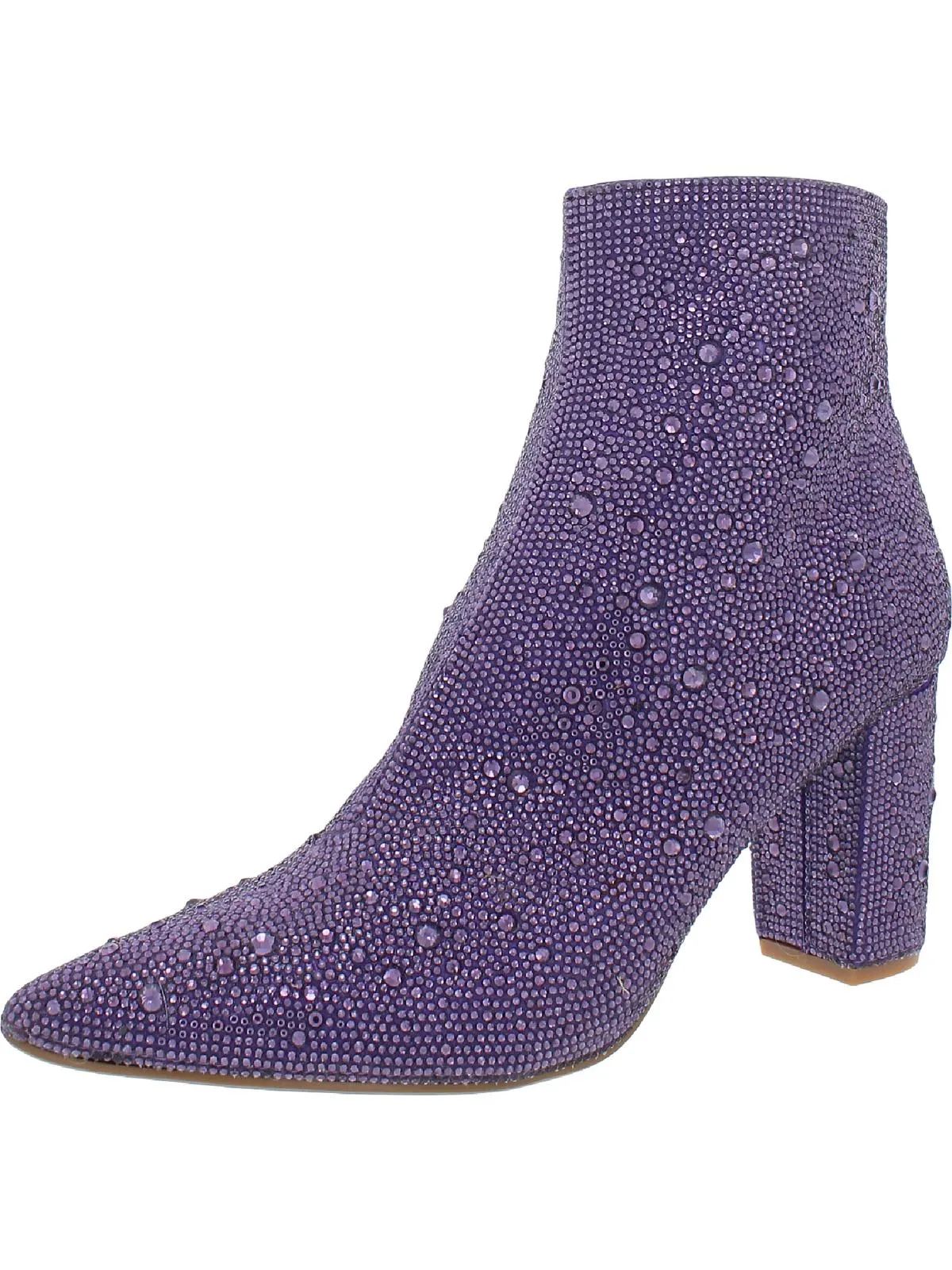 Daily Function Daily Comfort Cady Womens Embellished Block Heel Ankle Boots