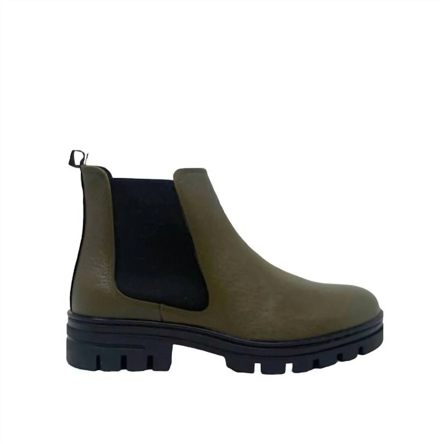 Women's Bethany Boot In Khaki Easy Care Comfort And Durability