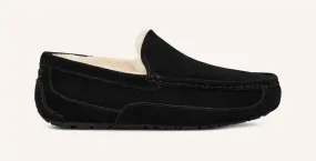 Relax On The Go Men Ascot Slipper In Black