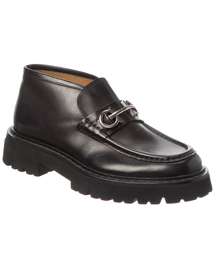 Ferragamo Leather Loafer Effortless Step