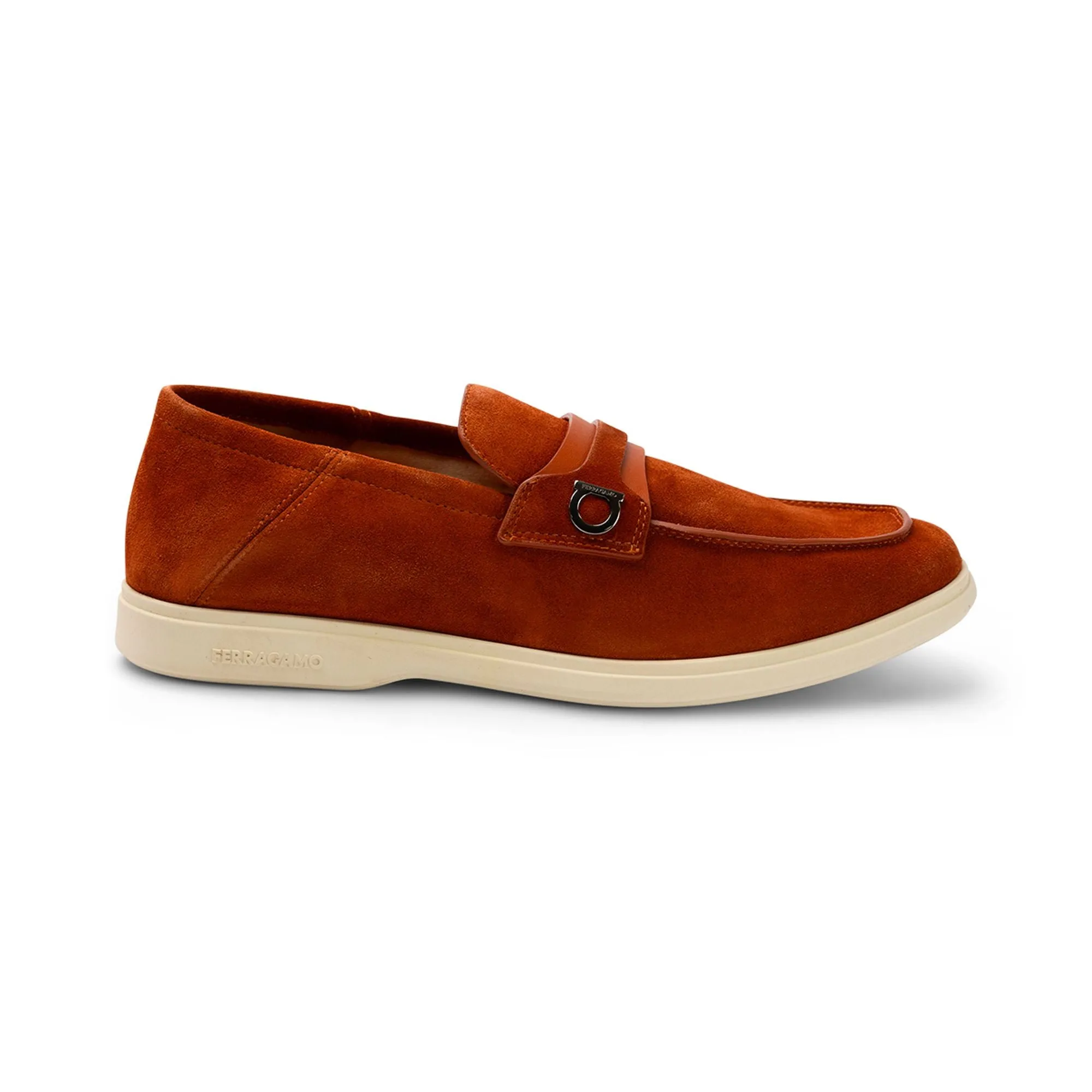 Footbed Cushioned Slip On Ferragamo Loafer