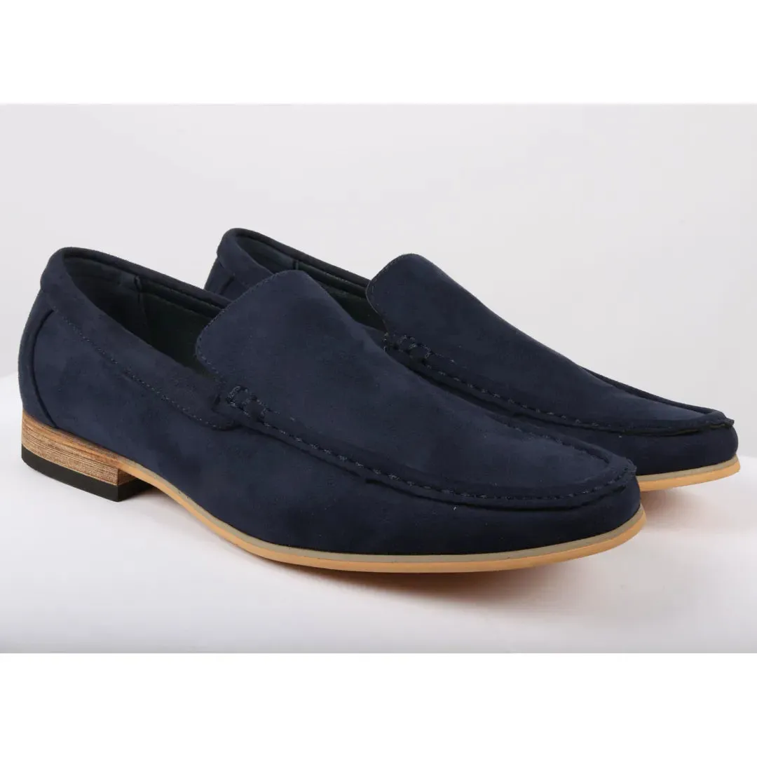 Slip On Lightweight Suede Loafers Stylish Fit