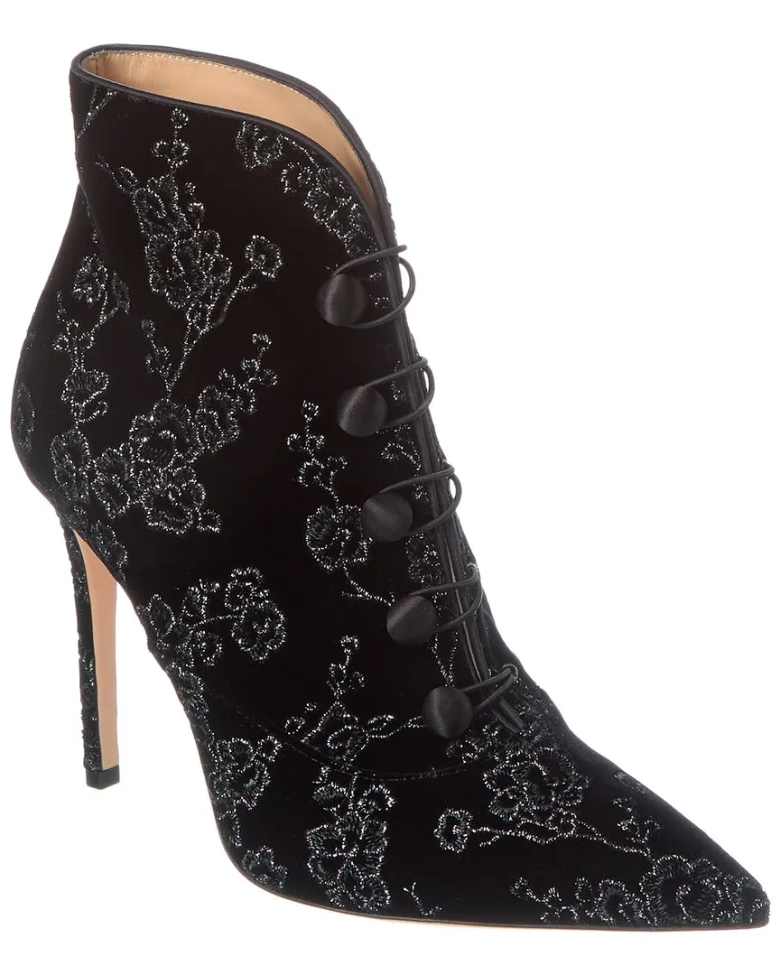Gianvito Rossi Empress 150 Velvet Bootie All-Weather Wear
