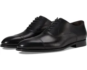 Subtle Wardrobe Versatile use To Boot New York Nico Oxford Men's 7.5 Black Leather Cap Toe Dress Shoes KHD208
