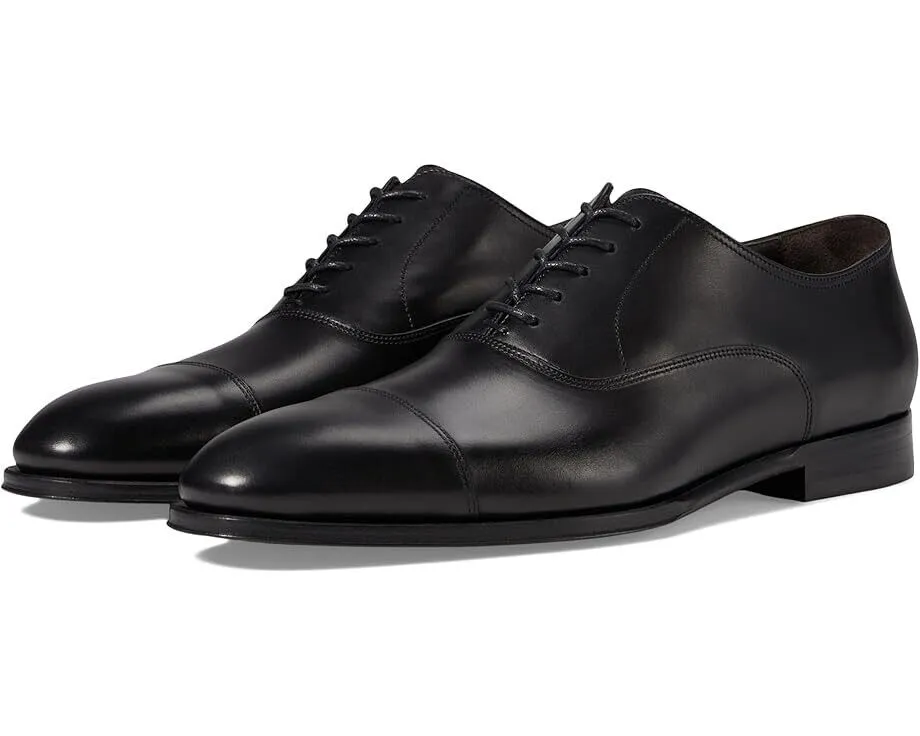 Subtle Wardrobe Versatile use To Boot New York Nico Oxford Men's 7.5 Black Leather Cap Toe Dress Shoes KHD208