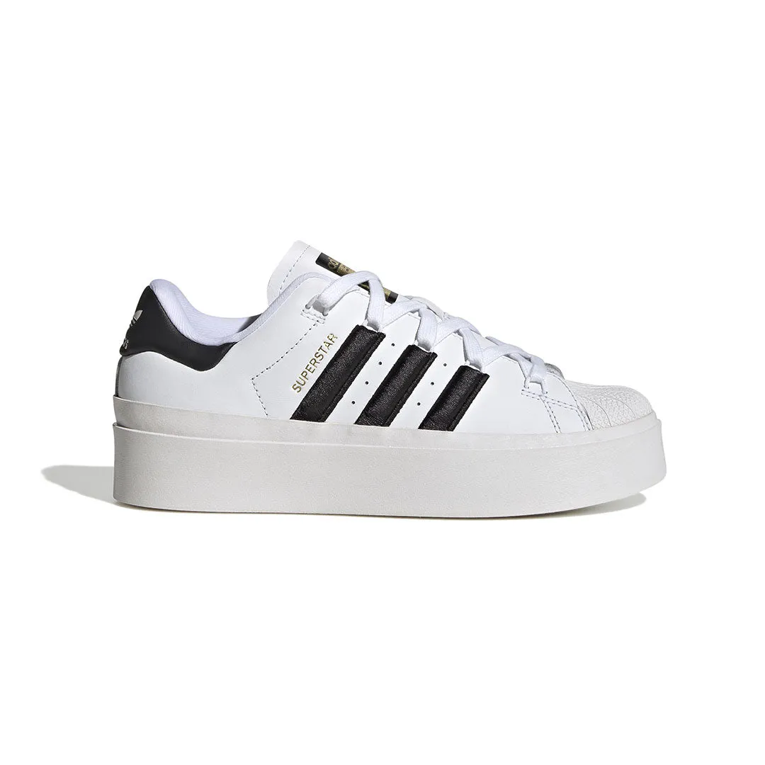 adidas - Women's Superstar Bonega Shoes (GX1840) Traction Enhanced Pattern CanvasUpper