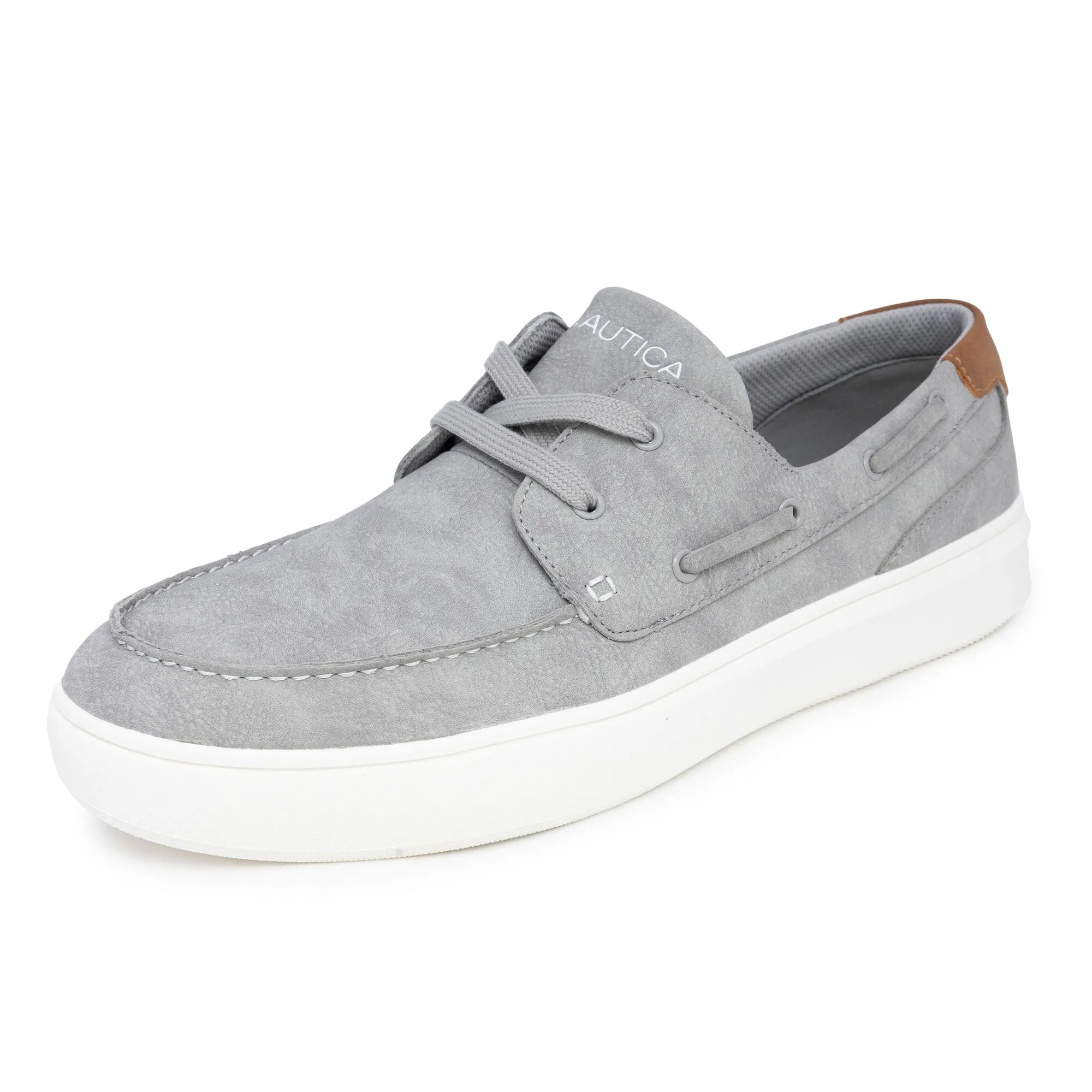 Nautica Mens Slip-On Boat Shoe Water Resistant Instant Ease