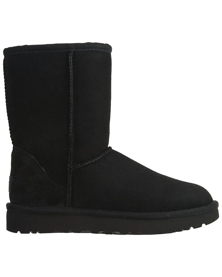 UGG Women's Classic Short II Suede Boot Gold Shine