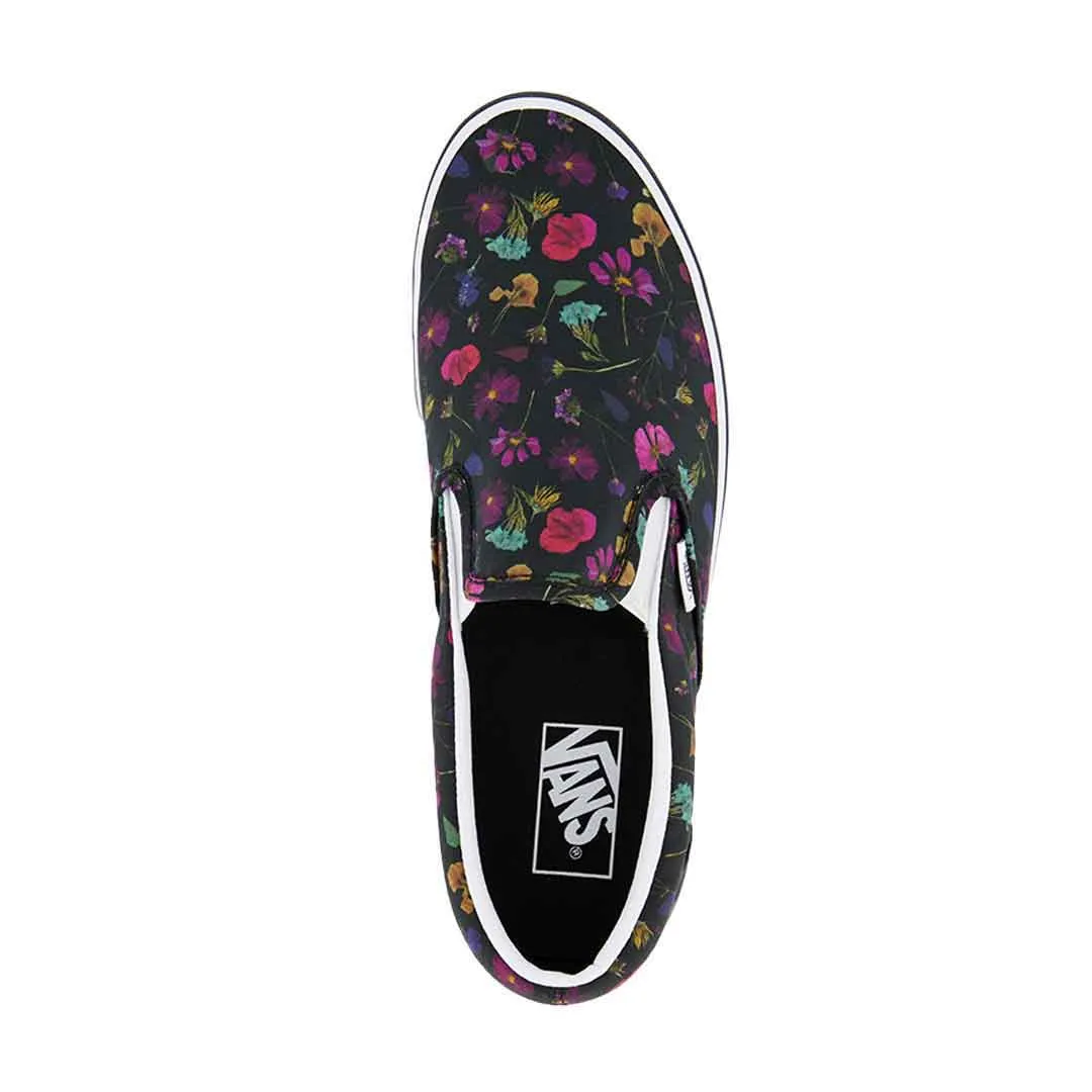 Easy Access Vans - Unisex Classic Slip-On Pressed Floral Shoes (0XG88N8)