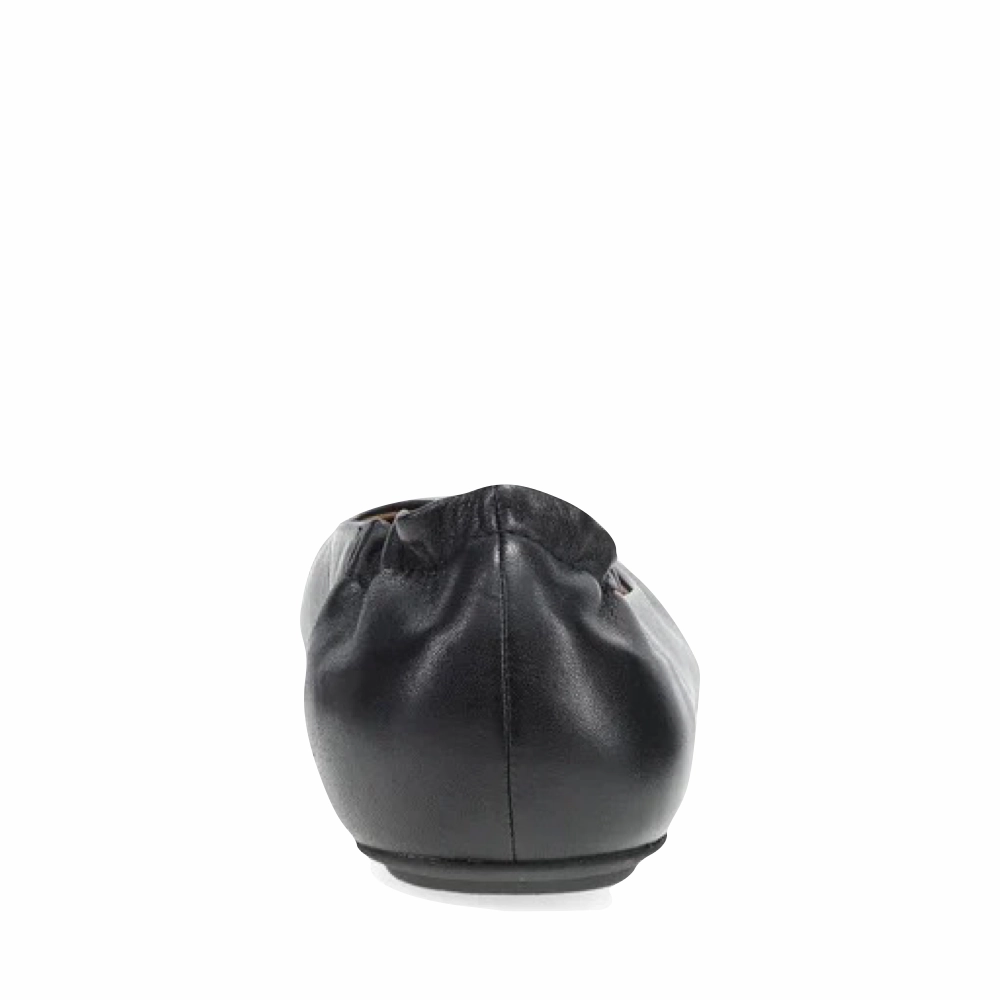 Dansko Women's Mollie Slip On Flat in Black Bride Match