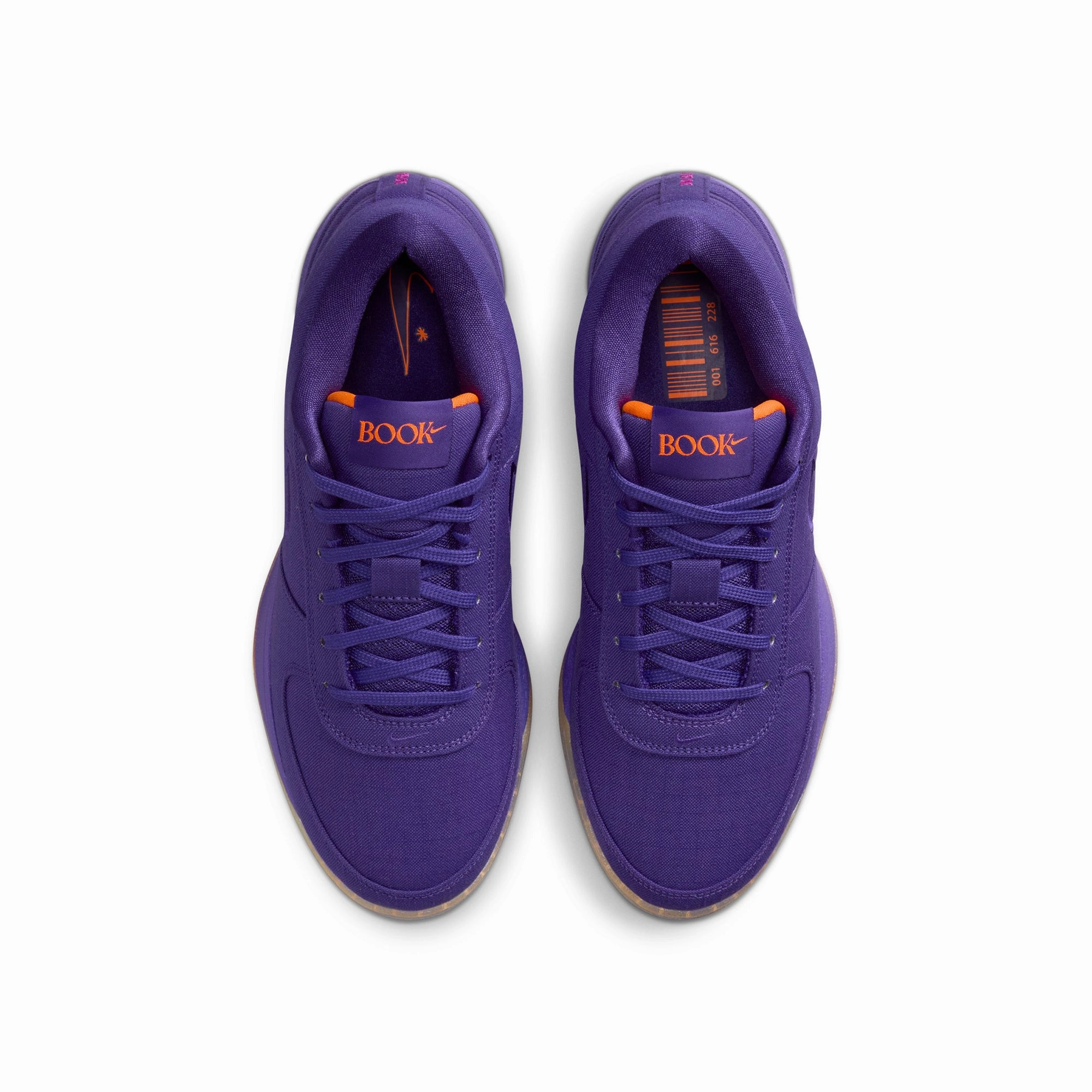 medium width Nike Mens Book 1 "Sunset" Shoes