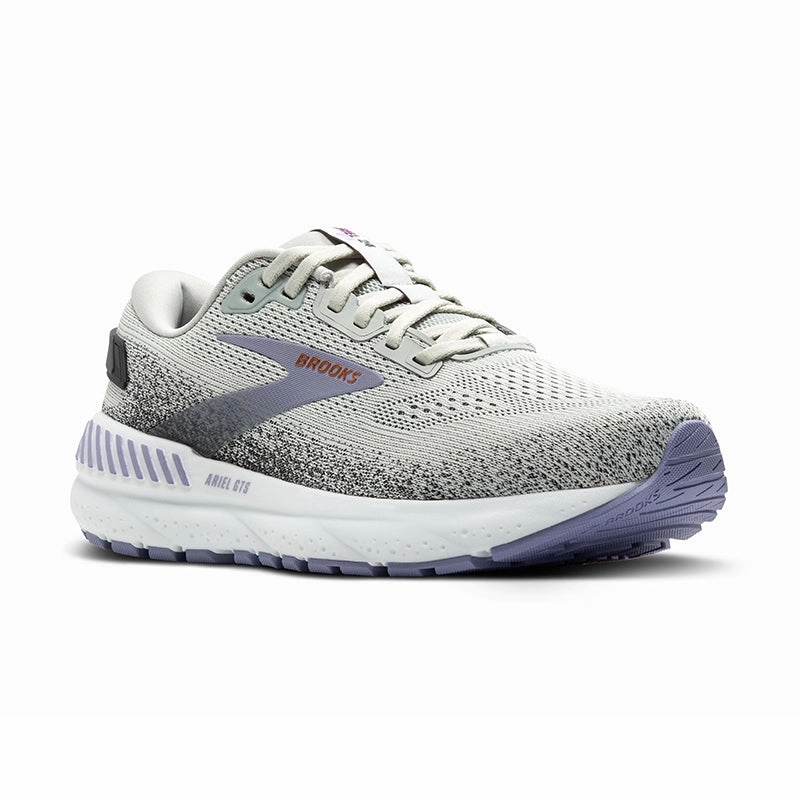 Women's Ariel GTS 24 Mercury/Ebony/Lavender Comfortable Footbed