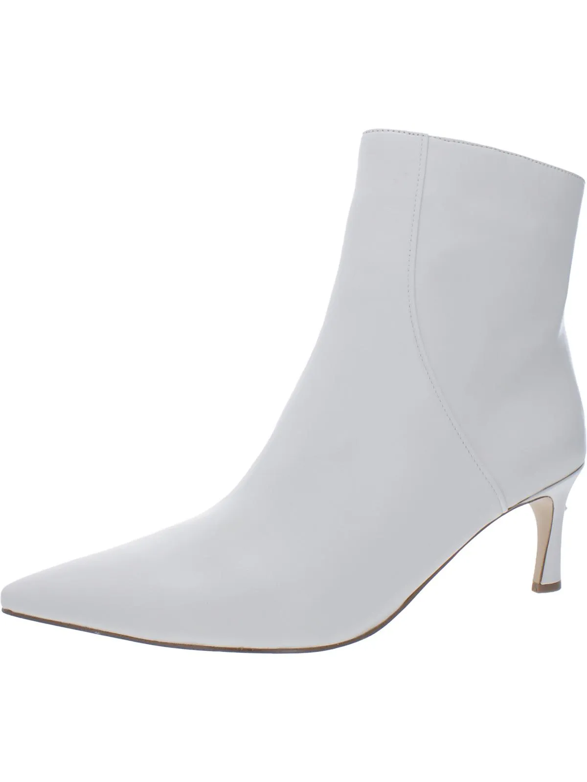 Florentine Womens Leather Ankle Boots All Day Comfort Cushion Collar