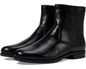 Florsheim Midtown Boots Men's Black Leather Plain Toe Slip-On Bootie RHS4791 Road Trip