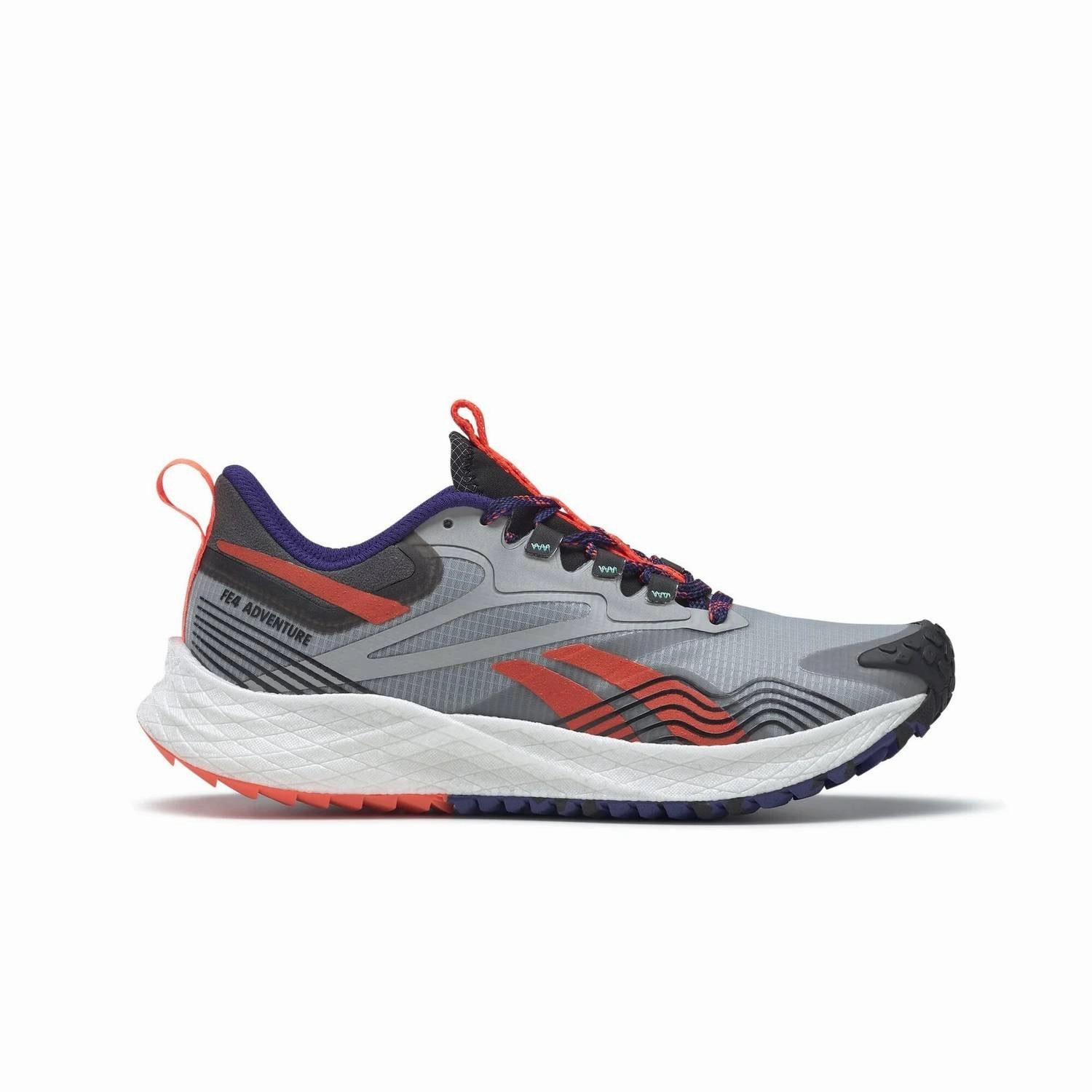 Women's Floatride Energy 4 Adventure Running Shoes In Pure Grey 3/core Black/orange Flare Heel Clasp System competitions