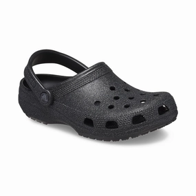 Enhanced Mobility Women's Classic Glitter Clog Black