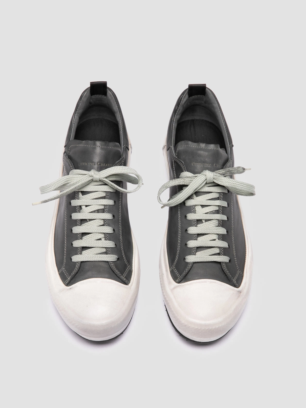 MES DD 001 - Dark Grey Leather  Sneakers Shock absorption system Balanced Stack Height