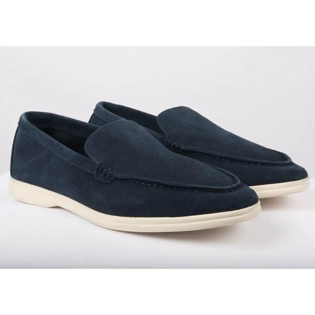 Style Core Subtle Look Suede Slip On Comfort Fit Loafers