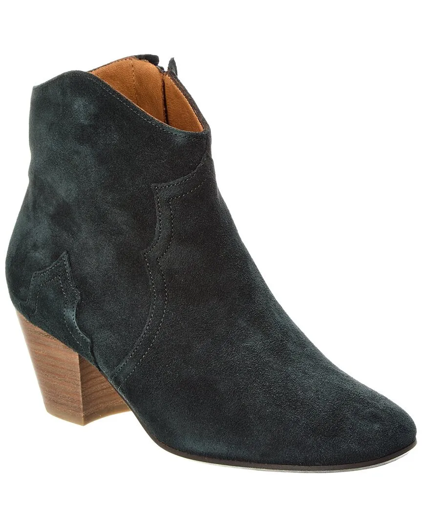 Isabel Marant Dicker Suede Bootie Temperature Regulating Outdoor Performance