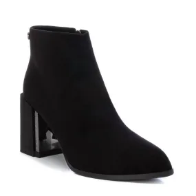 Women's Suede Dress Booties In Black Mud Resistant Active Nomad