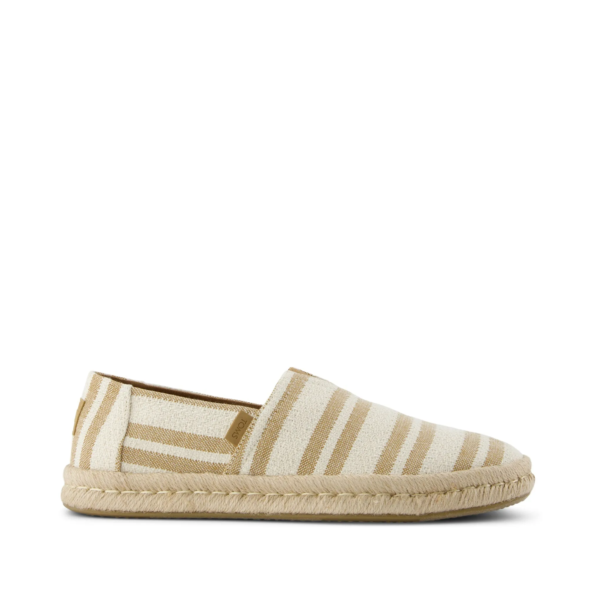 Weekend Vibe Relax Ready Slip Alpargata Rope 2.0 Espadrille Toffee Beach Stripe