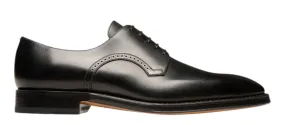 Flexible TPU Bally Scamardo 6193726 Men's Black Leather Derby Shoes