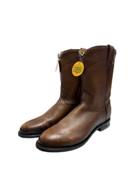 Men's Roper Boot In Honey Brown Seamless Comfort Rough Terrain