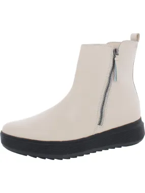 Talise Womens Leather Wedge Ankle Boots Outback Proof