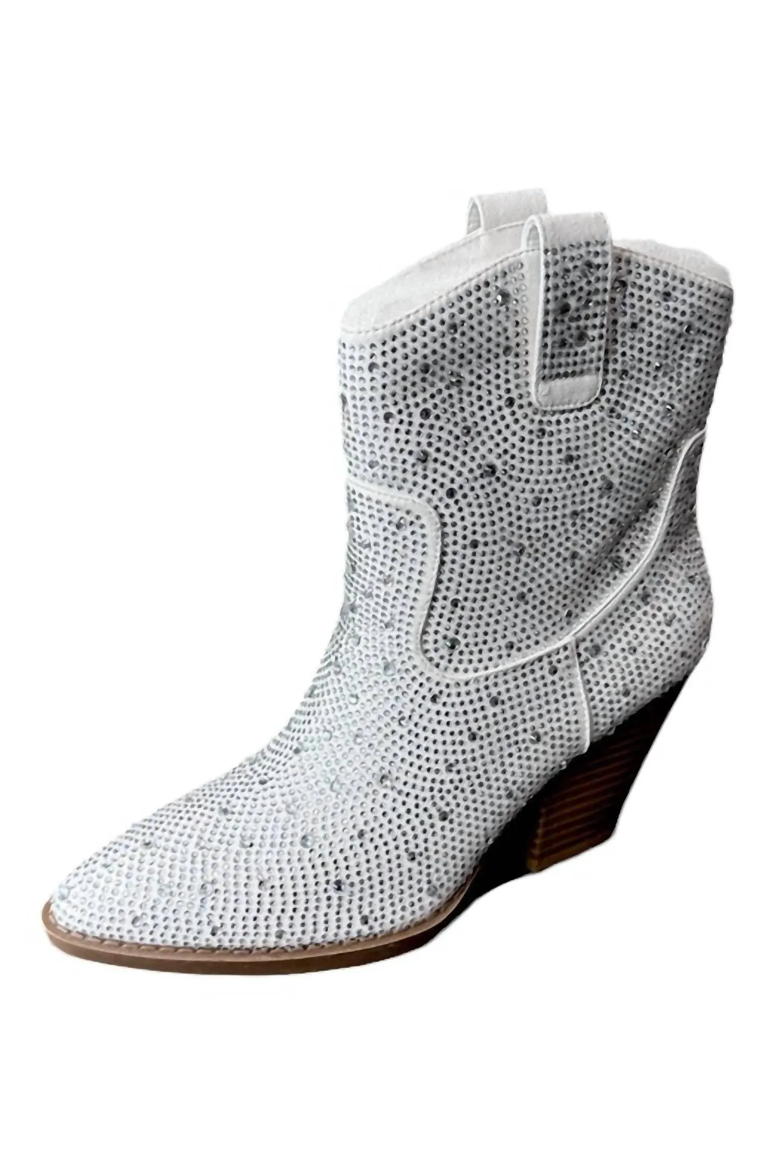 Women's Stop And Stare Booties In White Young Professional Feather Light Cold Climate